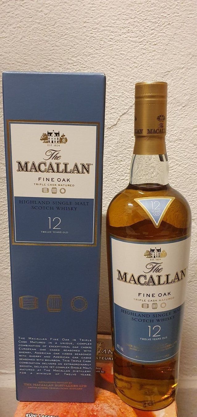 Macallan Bevande alcoliche: Macallan fine oak 12y – Nuovo e nell'imballaggio originale da Langnau am Albis venduto da jer_pm72