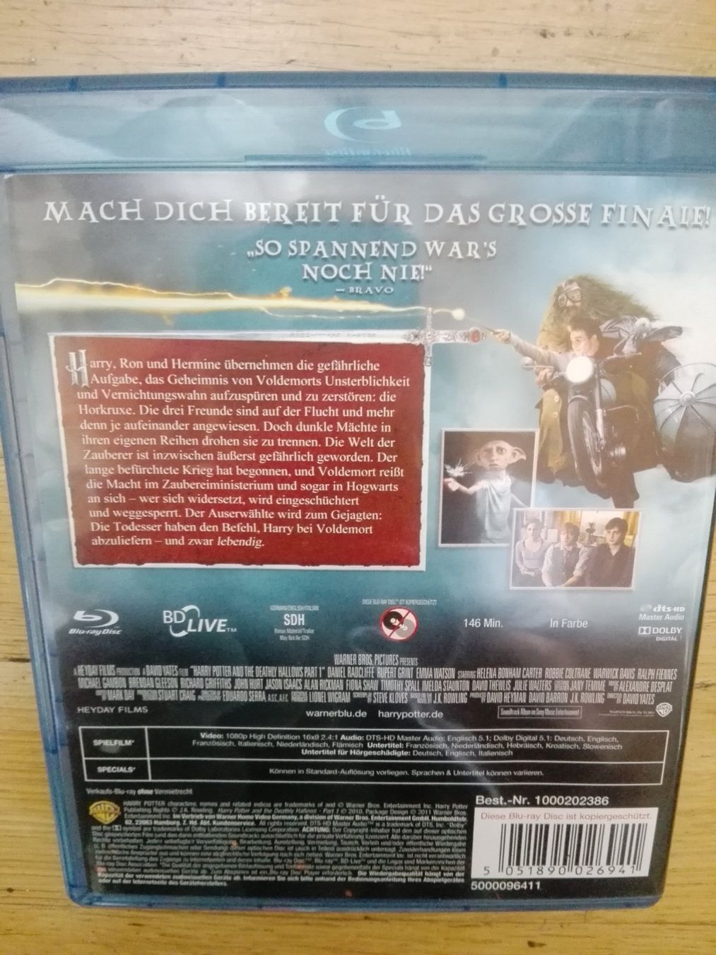 Tutti i DVDs: Harry Potter und die Heiligtümer des Toder (Teil 1 + 2) – Usato da St.Gallen venduto da elk2022 2