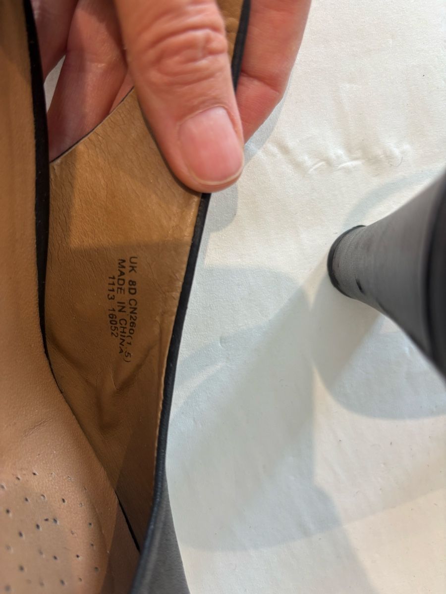Clarks Scarpe da donna: Clarks Highheels Leder schwarz Grösse 8  – Usato da Burgdorf venduto da VouSchoen 3