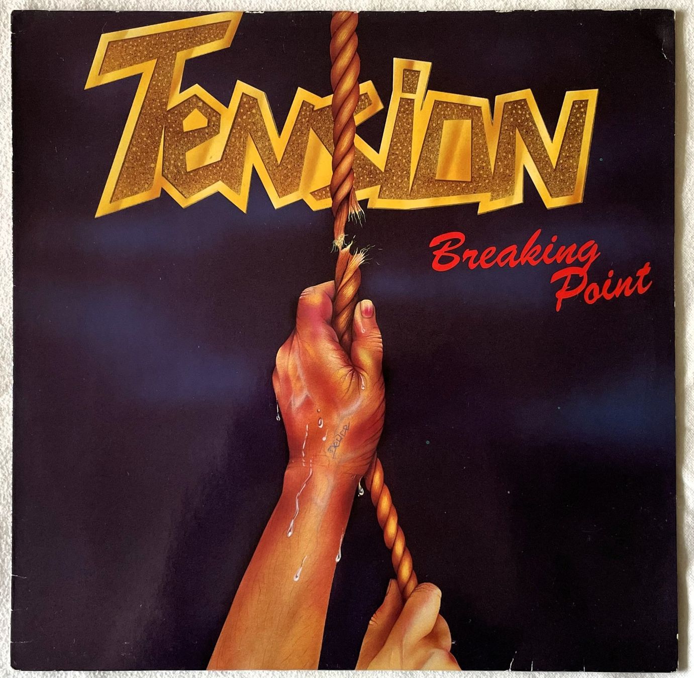 Vinyles: Tension – Breaking Point - LP - 1987 - First Press - OIS – D'occasion à Uster par Zardodel