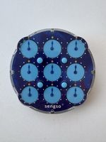 Sengso Rubik’s Magic Clock Puzzle dunkelblau guter Zustand