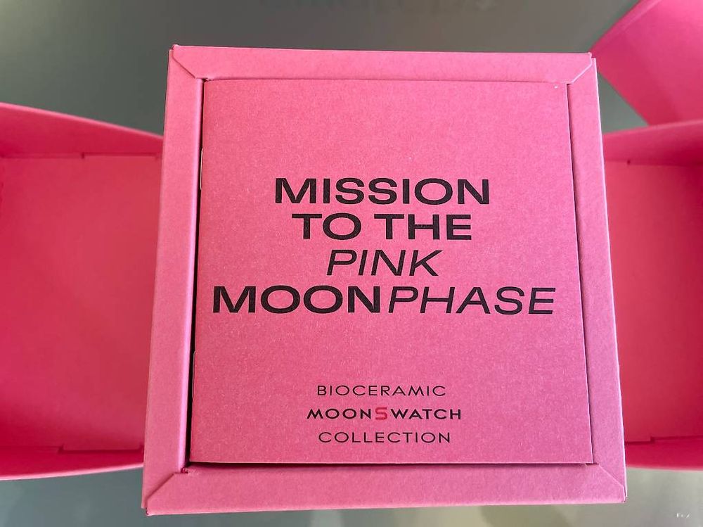 Swatch Orologi: NEW Swatch MISSION TO THE PINK MOONPHASE – Nuovo e nell'imballaggio originale da Basel venduto da shj 2