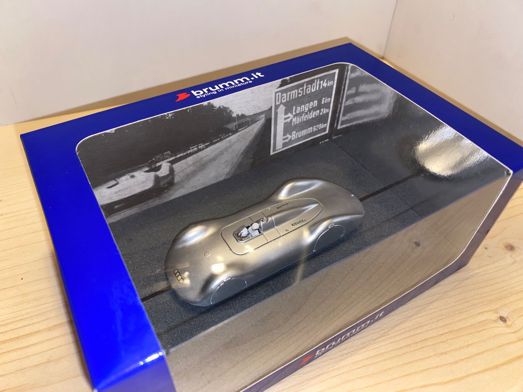 Audi Modellautos: Auto Union Typ C Streamline 1/43 Speed Record B. Rosemeyer – Neu und originalverpackt aus Wohlen AG von PrivatSammlung 2