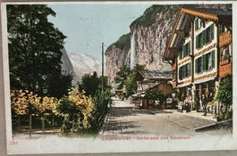 Lauterbrunnen, Staubbach, 1901