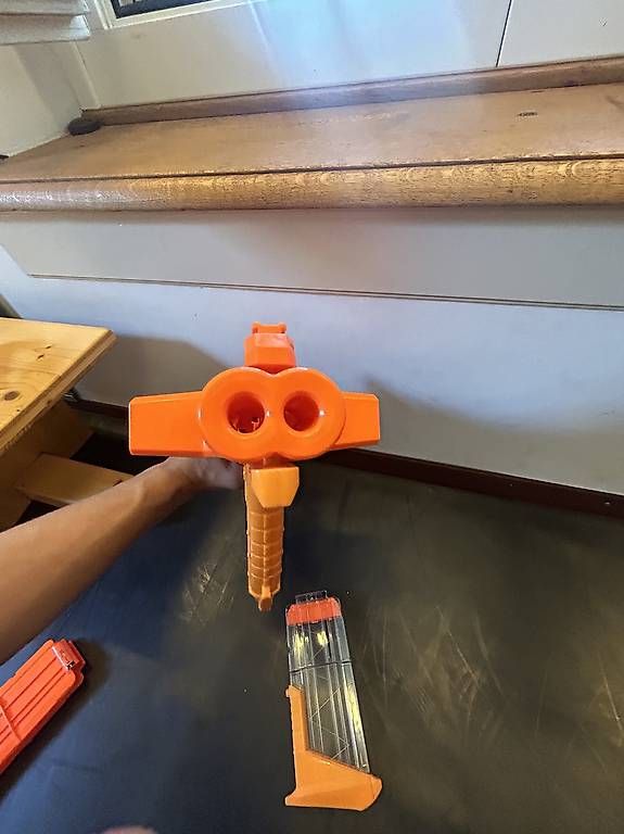 Giocattoli: Nerf Blaster Mit Doppelt so viel Darts – Usato da Schönenwerd venduto da Tuttittrustsell 1