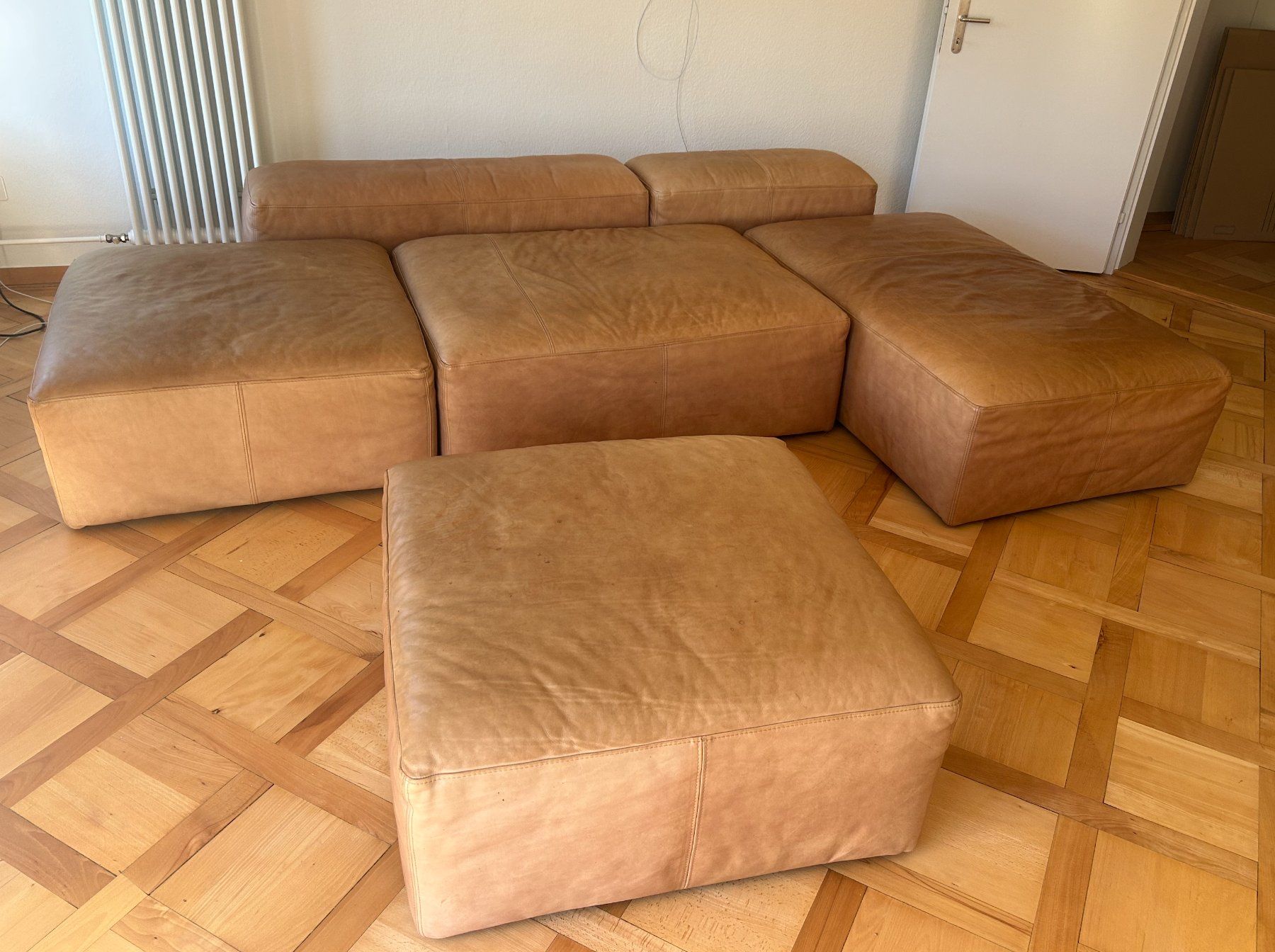 Divani: Sofa aus Leder in Cognac – Usato da Zürich venduto da con_2s5w