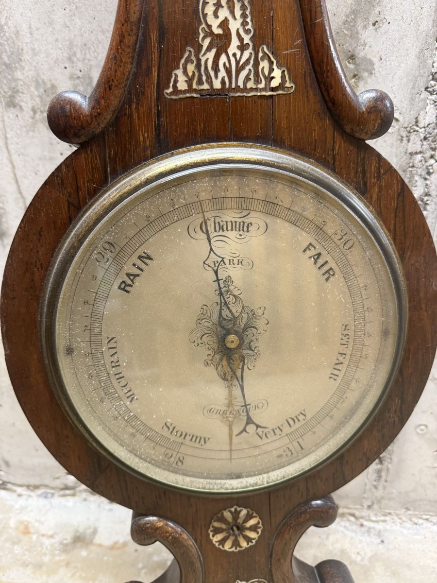 Altri elettrodomestici e apparecchi d’epoca: Antique Aneroid Barometer, Wall Hanging, Good Condition – Usato da Zürich venduto da wil_2sm9 2