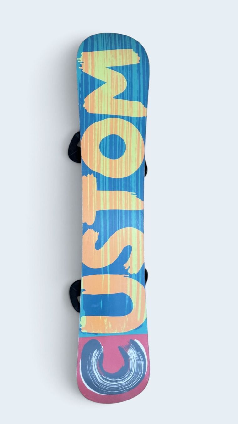 Burton Boards: Snowboard Burton Custom Wide Flying-V 156cm + Fixations – D'occasion à Morges par noam_1110 1