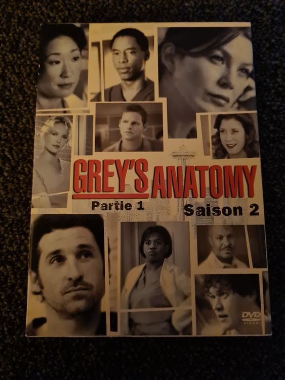 Tutti i DVDs: GREYS ANATOMY STAFFEL 1.2 – Usato da Zürich venduto da Nistiman