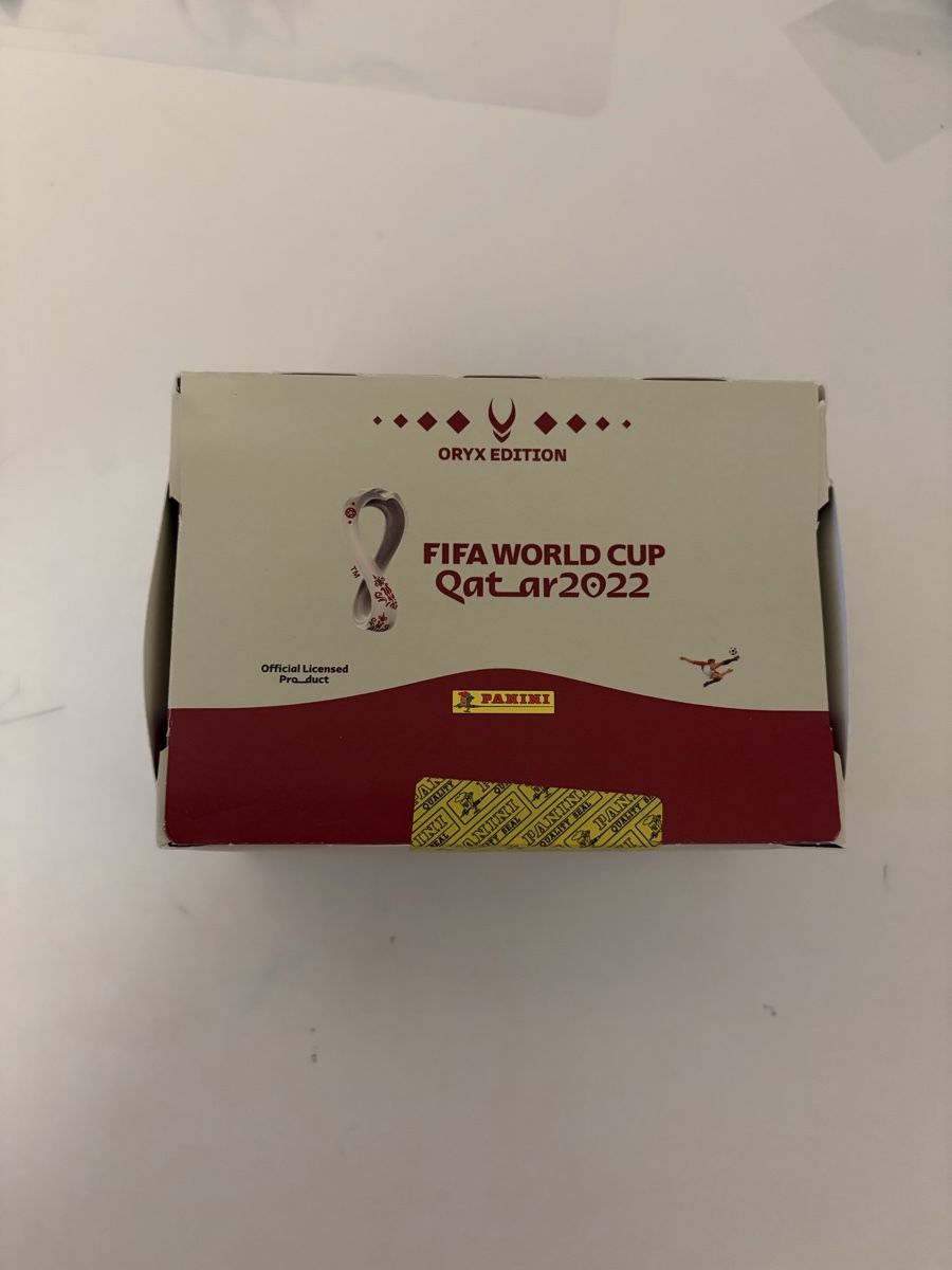 Panini Sammelbilder & Trading cards: Panini box WM 2022 oryx – Neu und originalverpackt aus Treyvaux von goali1fcea 1