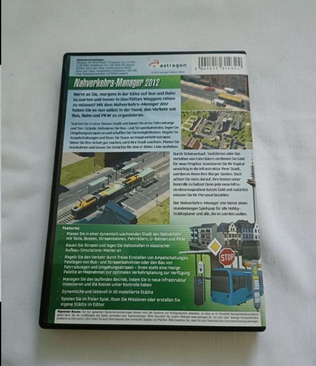 Giochi: Nahverkehrs Manager 2012 – Usato da Köniz venduto da Gamecollect 2