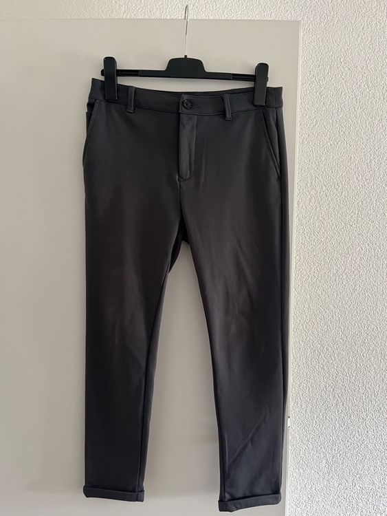 Pantalon Chino Slim Taylor & Wright Homme – Gris, Taille 36S, Coton, Occasion UK