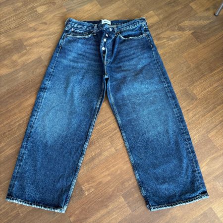 NEU! AGOLDE Jeans ARC cropped blue