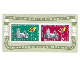 CH, Lausanne-Block 1955 **