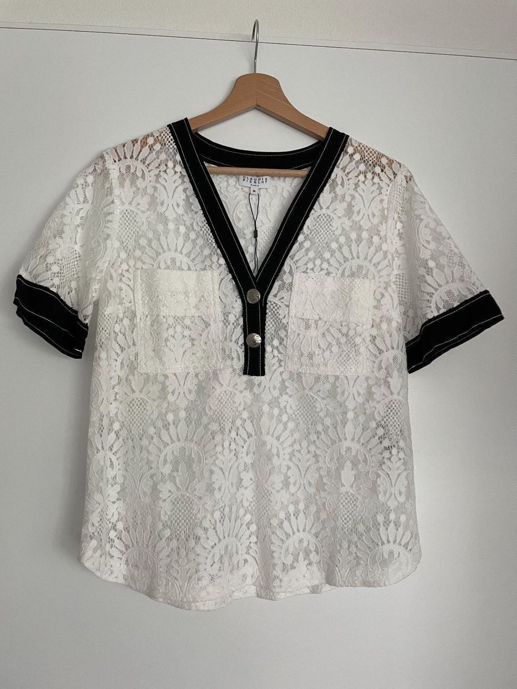Claudie Pierlot Camicette: BLOUSE CLAUDIE PIERLOT – Nuovo e nell'imballaggio originale da Morges venduto da Igp10