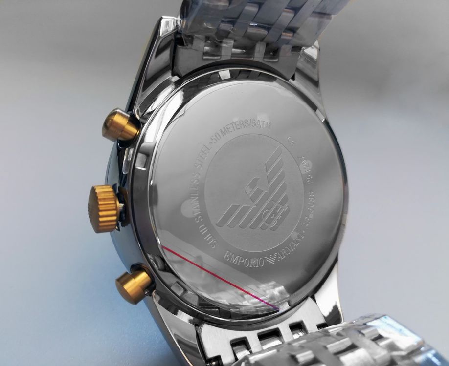 Karstadt Armani Kaufhof Armani Uhr Two Tone Emporio Armani