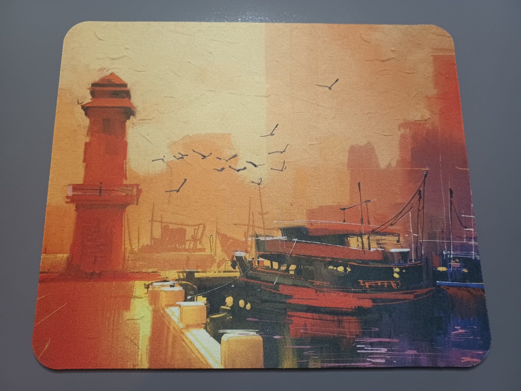 Tappetini per mouse: Mausmatte "Acryl- Porto" / Mousepad NEU – Nuovo e nell'imballaggio originale da Turbenthal venduto da enjak