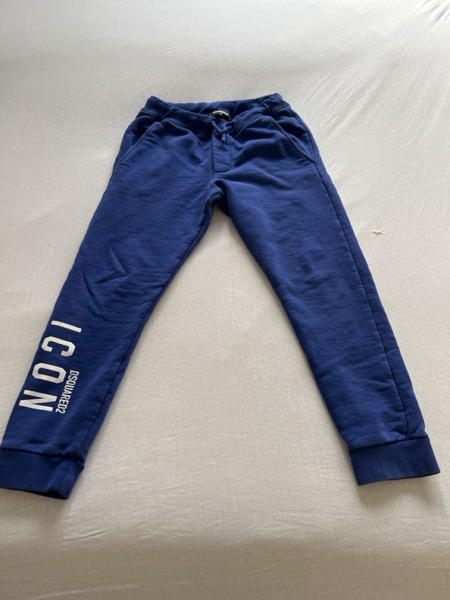 Dsquared2 Lotti & Set di vestiti: Dsquared2 Icon Jogginghose Blau Grösse 10Y – Usato da Winterthur venduto da nma_2kgs 2