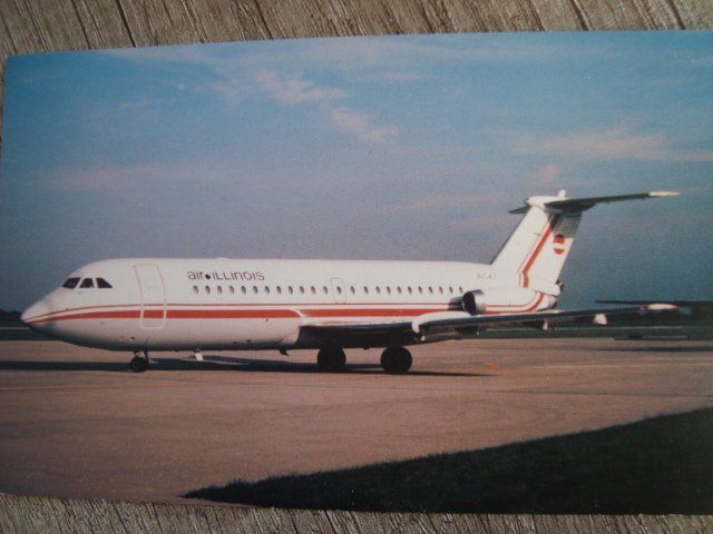 Cartes postales: Air Illinois BAc-111 – Neuf avec emballage d'origine à Thun par Abigboss