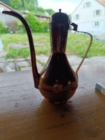 Vintage Kaffeekanne -Teekanne aus Kupfer, orientalisch Style