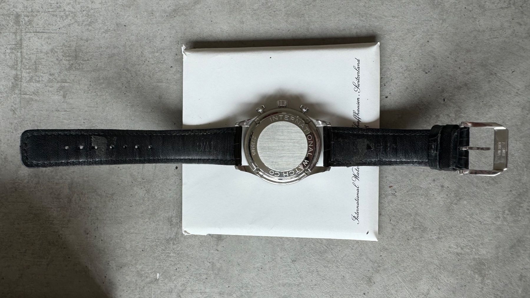 IWC Orologi: IWC CHRONOGRAPH PORTUGUESE 40mm FULL SET – Usato da Bubikon venduto da Mtr1608 5