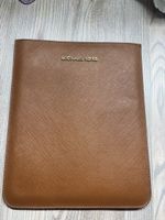 Michael Kors iPad Hülle Leder Braun Gold Vintage