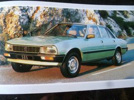 Peugeot Modellpalette 1983