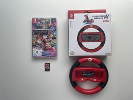 Nintendo Switch - Mario Kart 8 Deluxe mit Steuerrad