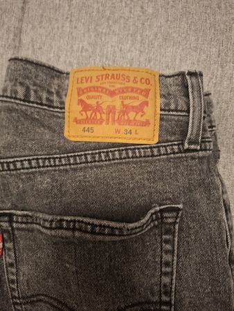 Shorts Levi's 445 gris Taille W34 L