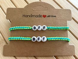 2x Freundschaftsband BFF - Handmade Armband Best Friends