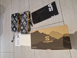 Salomon Felle/Skins MTN 86 Black/White Gr. 148 neu