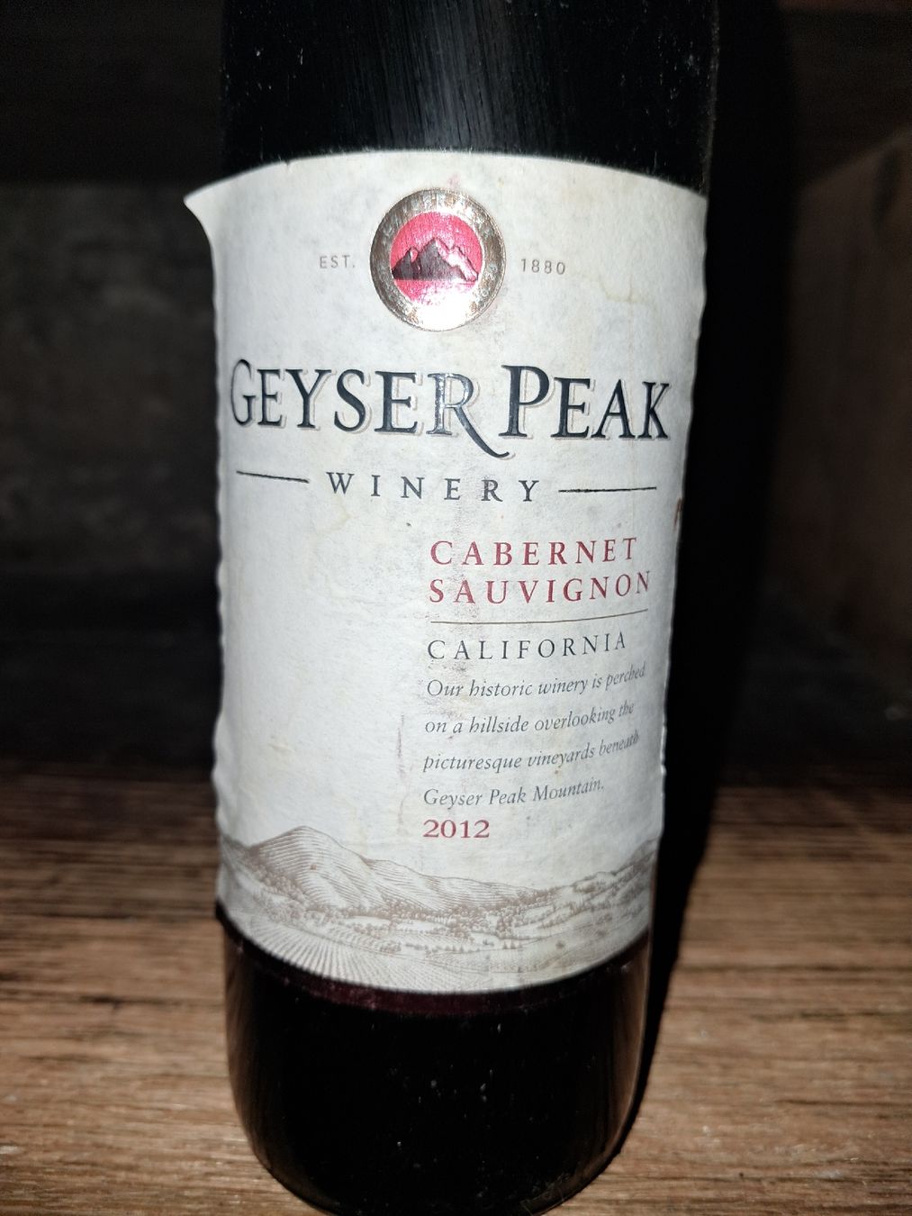 Vino: Cabernet Sauvignon Geyser Peak Winery 2012 – Nuovo e nell'imballaggio originale da Le locle venduto da juliensaran 1