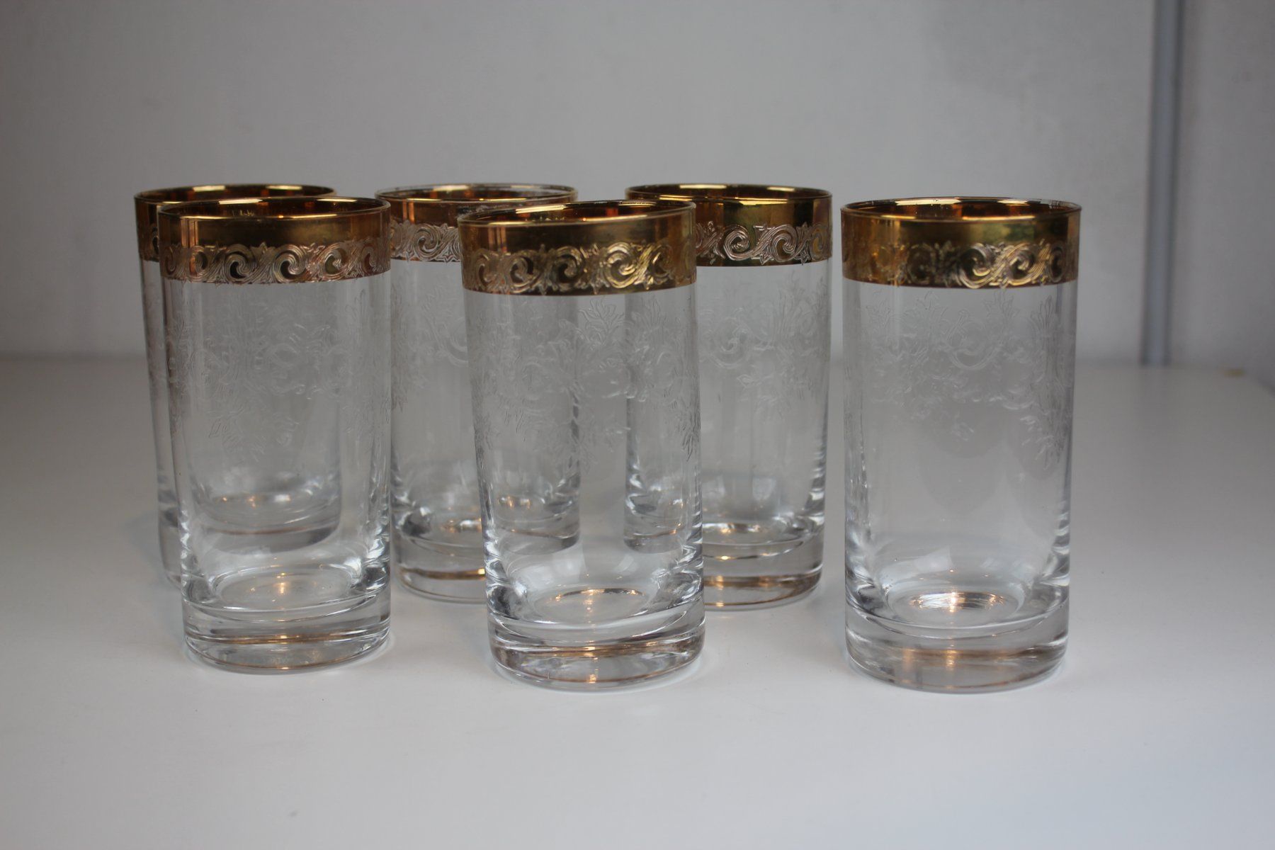 Murano Bicchieri: 6 Vintage Gläser Stil Murano – Usato da Basel venduto da IRMAundFRED