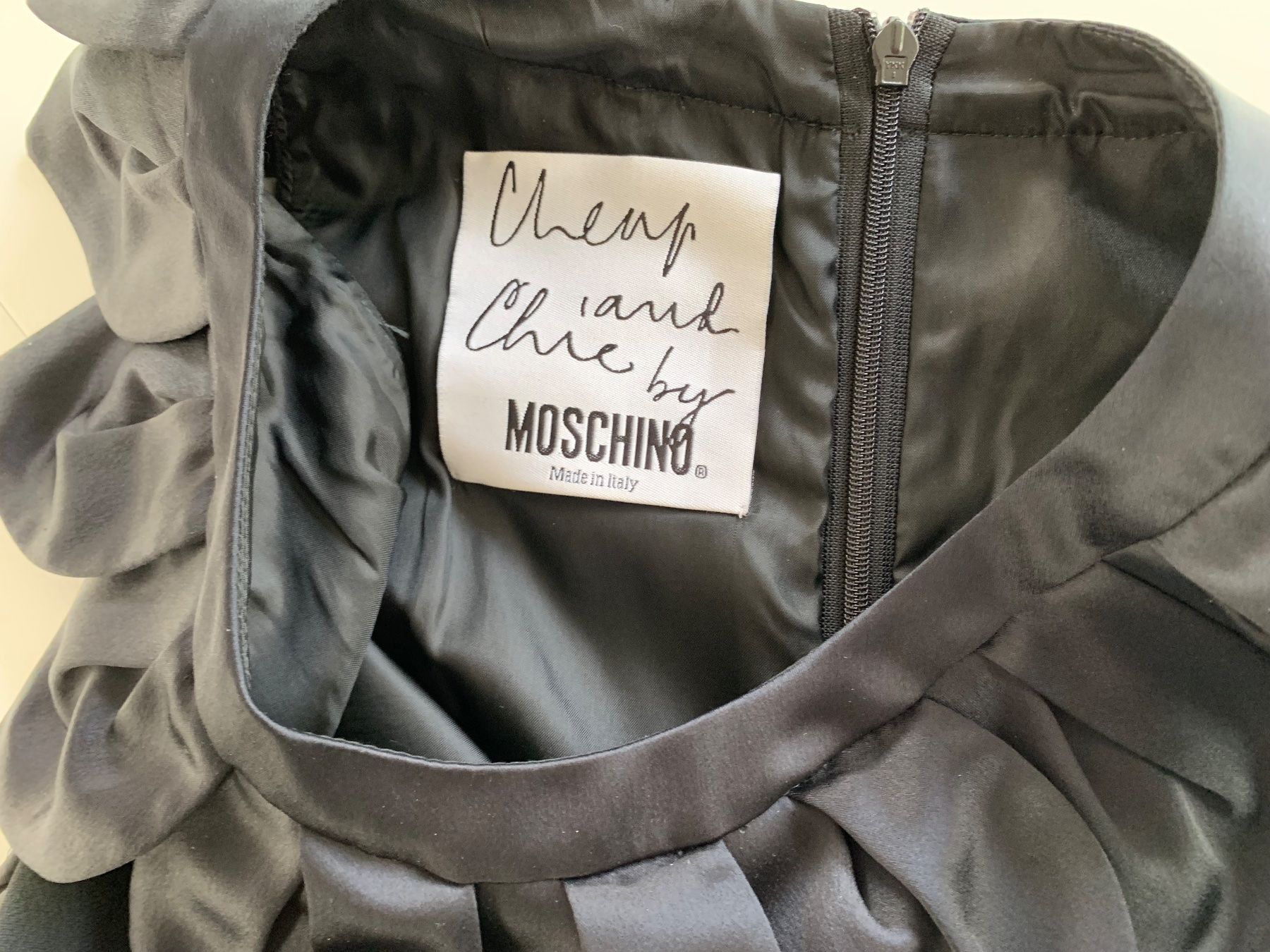Moschino Vestiti: Moschino Luxus Edelkleid schwarz Gr. 40 – Nuovo (secondo la descrizione) da Meiringen venduto da snahhanssnah 2