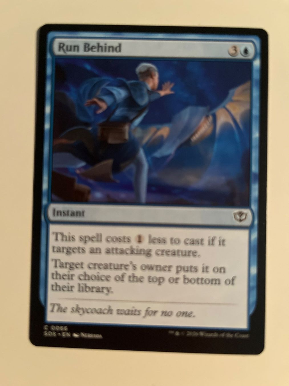 Magic The Gathering Cartes à collectionner: 1 x Run Behind - Magic: The Gathering - MtG – D'occasion à Kriens par Shadi1980