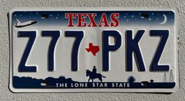🇺🇸🇺🇸 USA Nummernschild #  TEXAS  # 🇺🇸🇺🇸