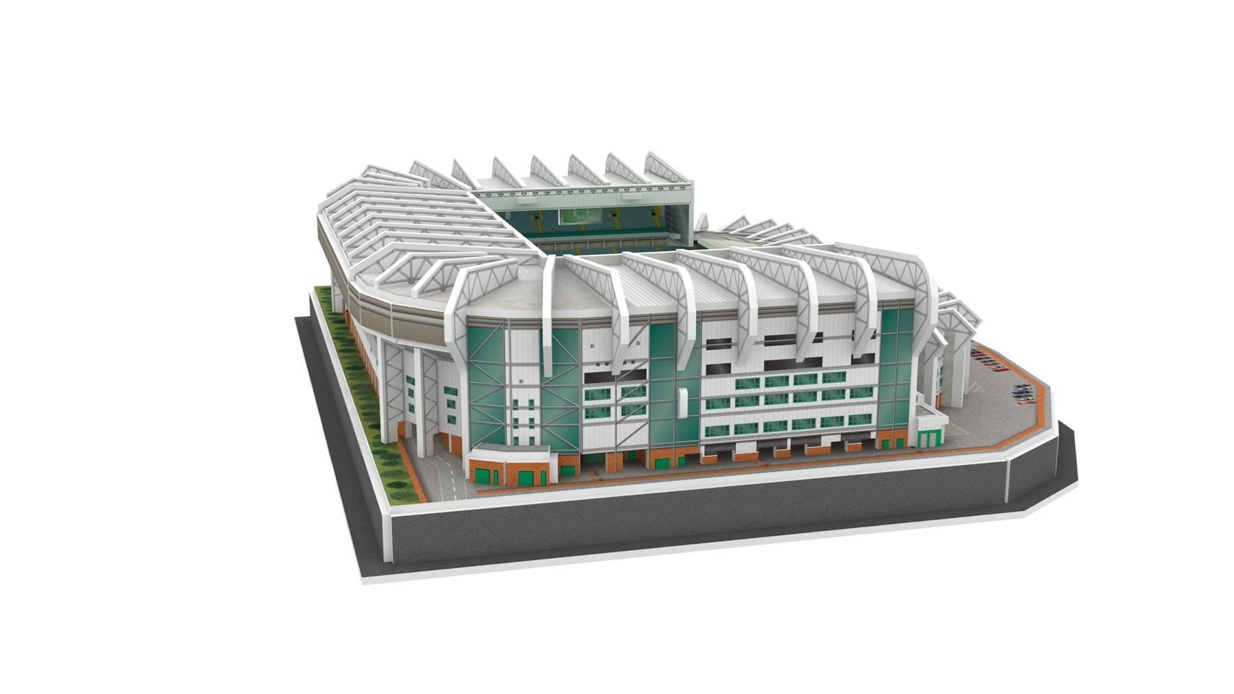 Puzzle: Celtic Glasgow Stadion 3D Puzzle – Nuovo e nell'imballaggio originale da Wil SG venduto da Football-Legends 3