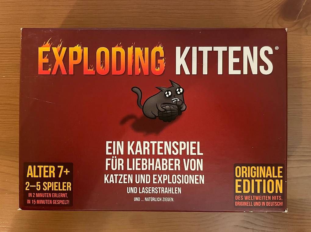 Giochi: Exploding Kittens  Originale Edition + Imploding Kittens – Usato da Windisch venduto da Dennis028