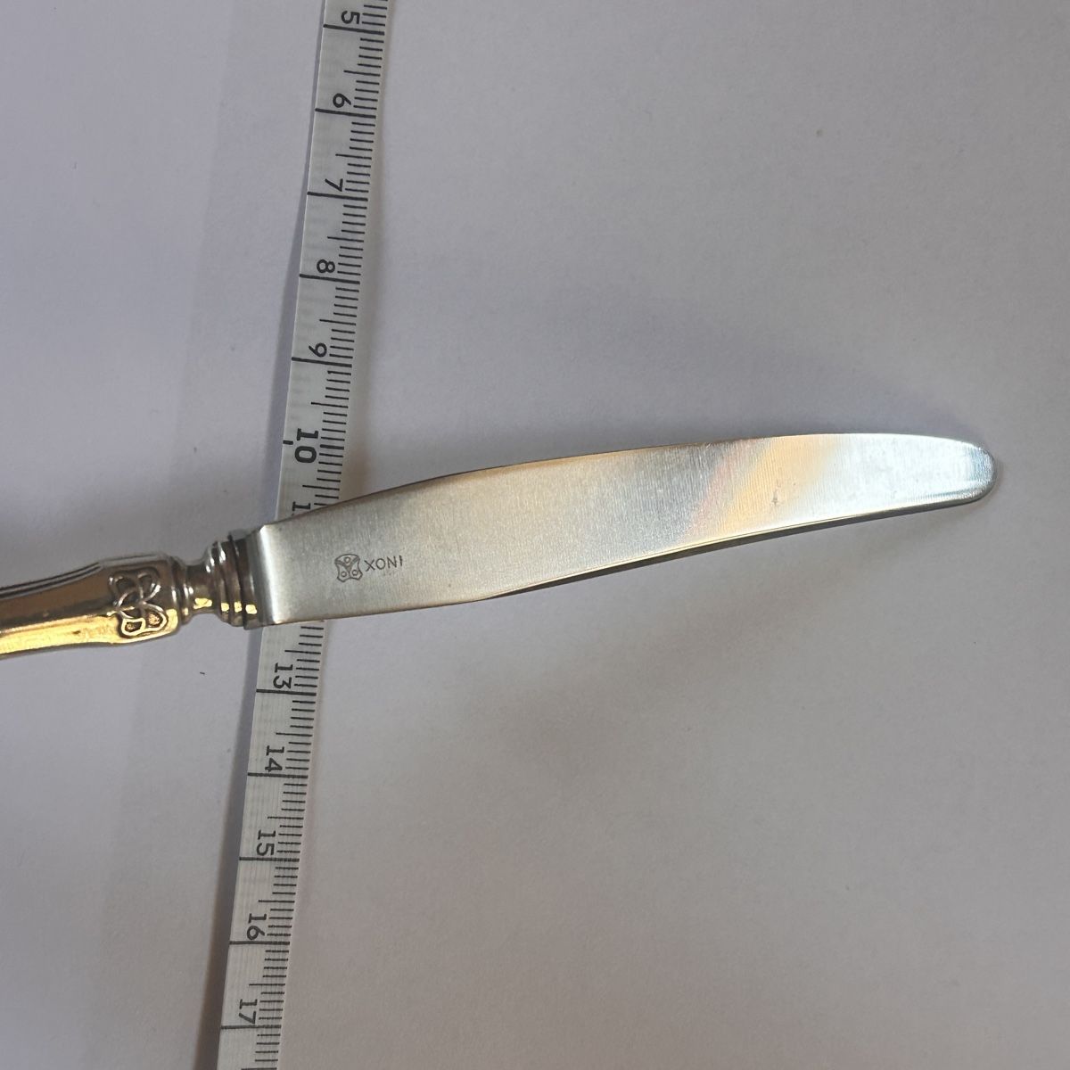 Jezler Posate: Silbermesser, jezler 800er Silber (18cm) – Usato da Basel venduto da bellespirit 3