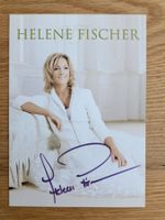 Handsignierte Helene Fischer Autogrammkarte