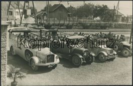 GL Mühlehorn - Bahnhof - Bahn - Bus - Saurer - Martini Six