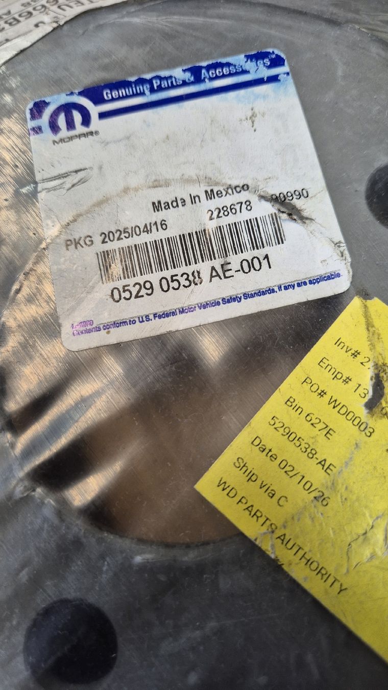 Dodge Tutti pezzi di ricambio auto: Dodge Challenger Bremsscheiben – Nuovo e nell'imballaggio originale da Bülach venduto da Sacro 2