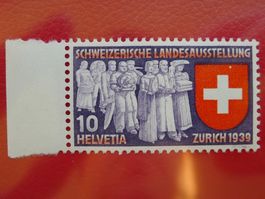 1939: Landi Nr.219.2.01 Abart: "Fleck im Wappen"!