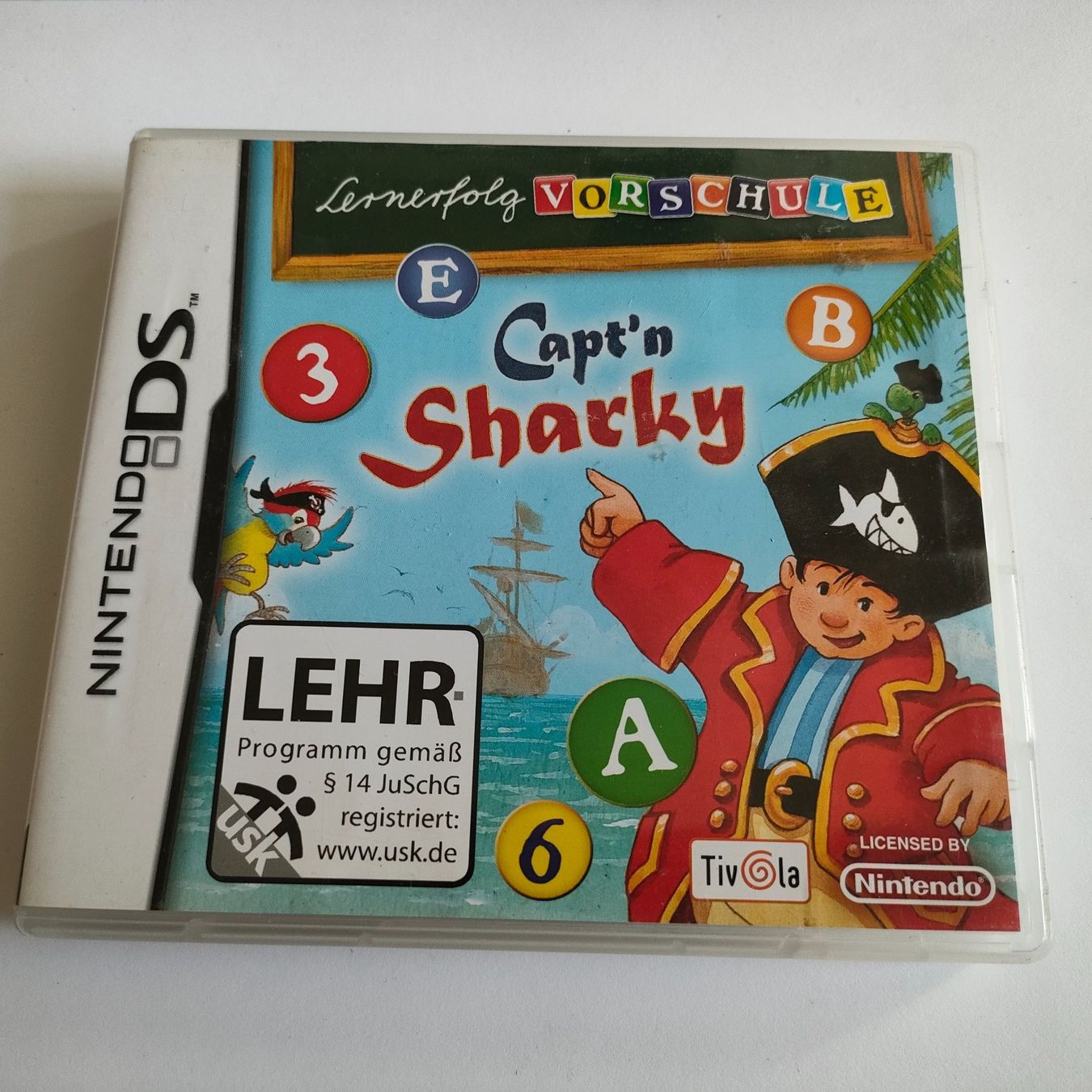 Nintendo Giochi: Lernerfolg Vorschule - Capt`n Sharky - DS – Usato da Zürich venduto da Mephisto87