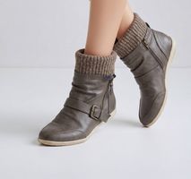 schöne braune Stiefeletten, Gr. 41