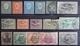 Deutsches Reich Oberschlesien Lot mit alten Werten Lot I