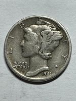 (84) Mercury Dime 1941 USA