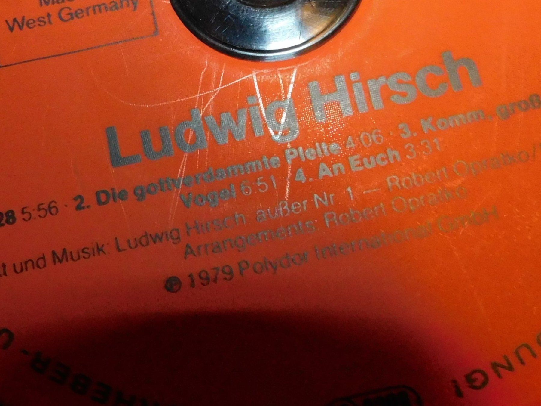 Dischi in vinile: Schallplatte Ludwig Hirsch Liederbuch 1979 – Usato da Sursee venduto da 76 1
