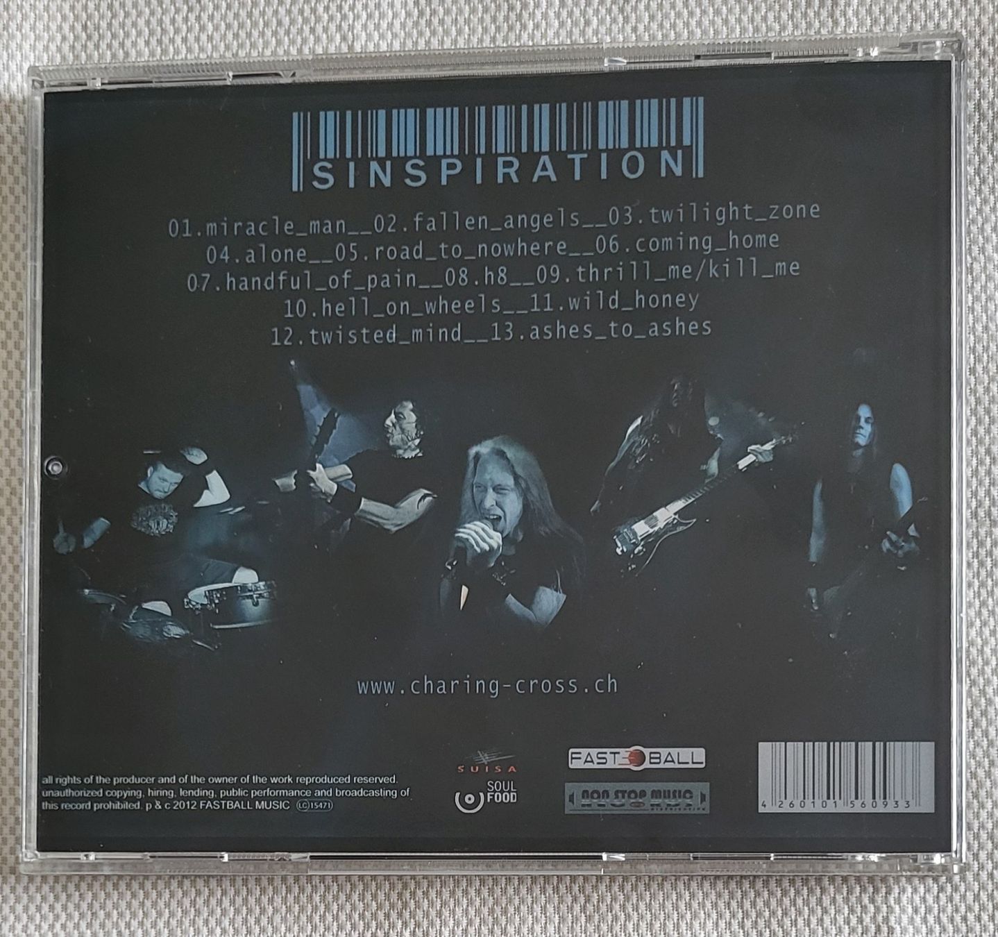 CD: Charing Cross - Sinspiration – Usato da Villars-sur-glane venduto da Epsilonhike 1
