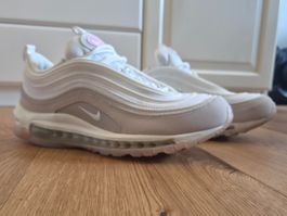 Nike Air Max 97 Damen - Weiss/Rosa Gr. 41 Top Zustand